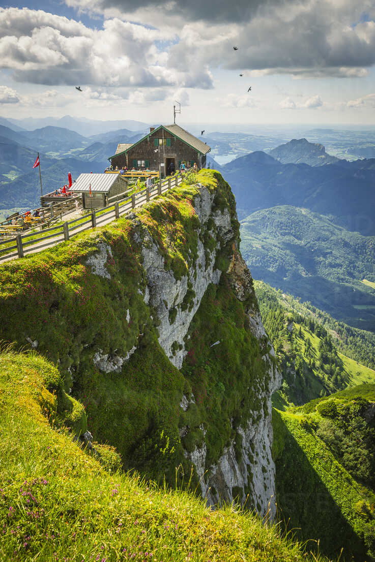 Austria Salzkammergut View From Mountain Schafberg Ai Austrianimages Westend61