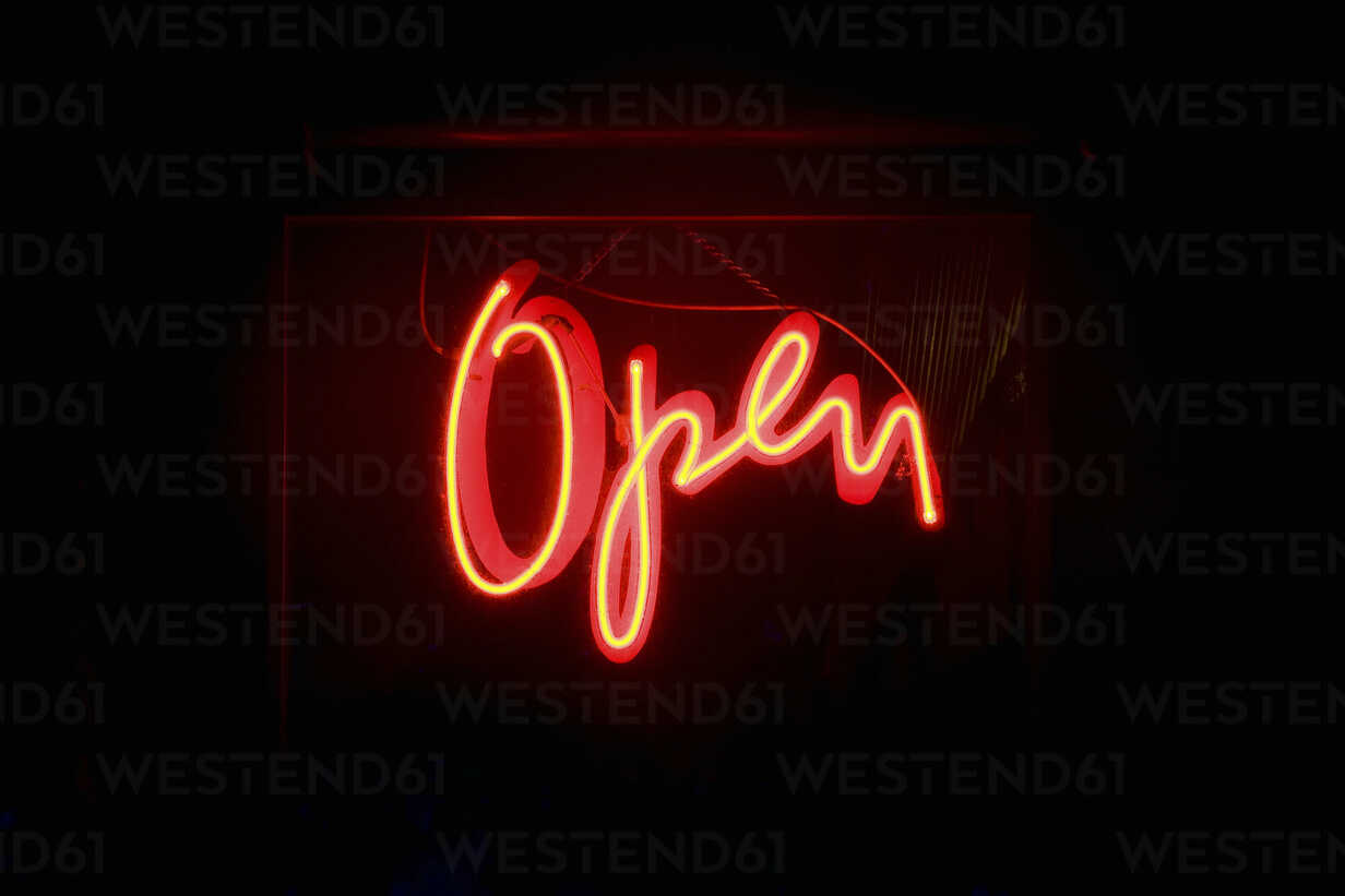 Red Neon Open Sign Isf James French Westend61