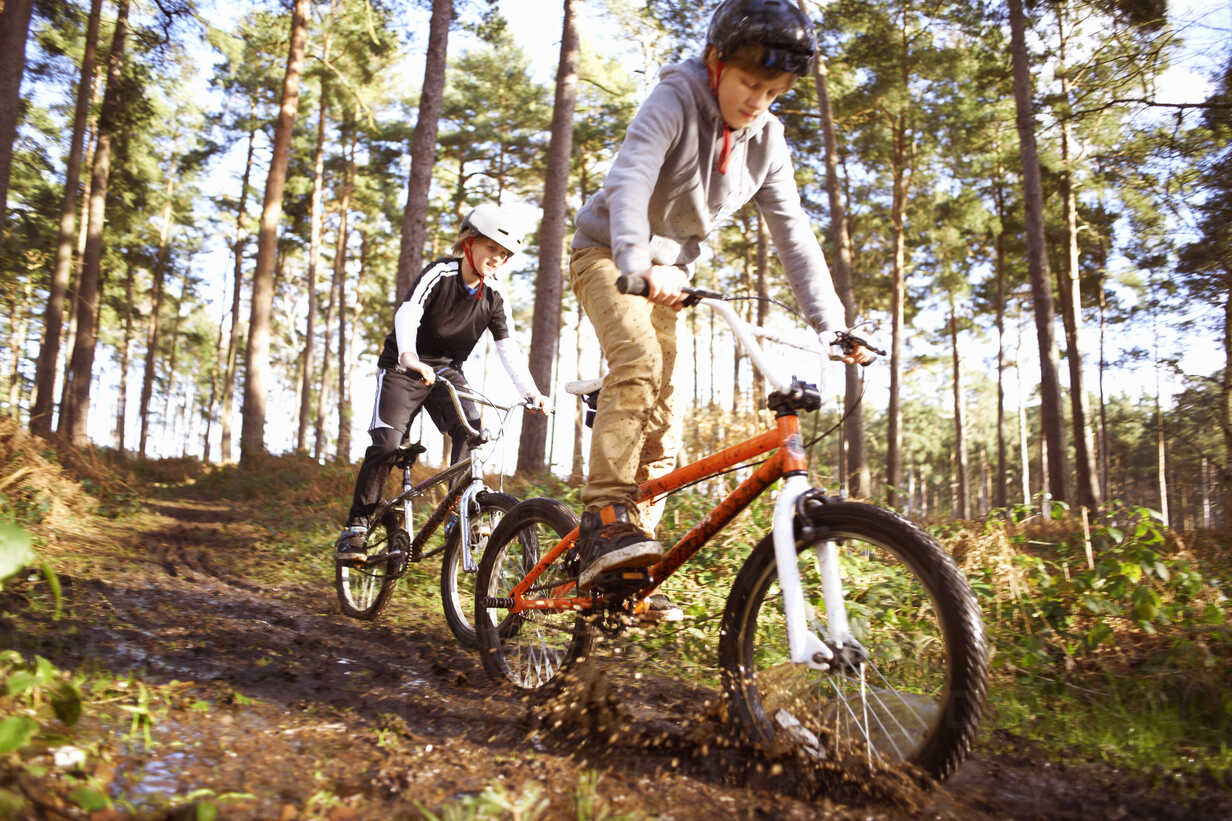 muddy bikes