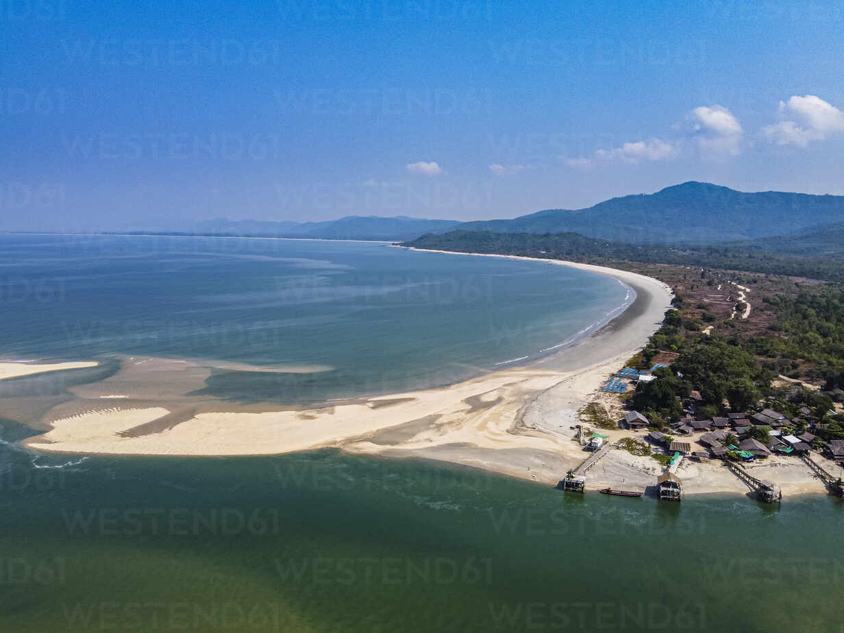 Myanmar Mon Staat In Der Nahe Von Dawei Meer Und Maungmagan Strand Stockfoto