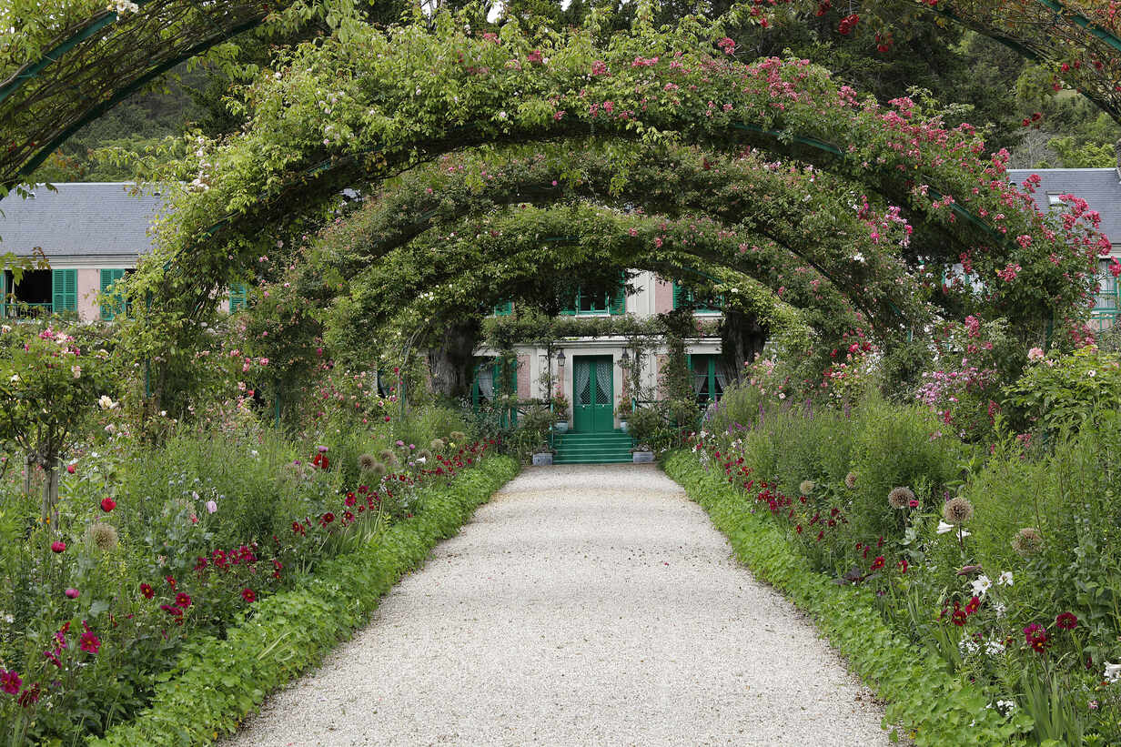 Claude Monet S House And Garden In Giverny Eure France Europe Stockphoto